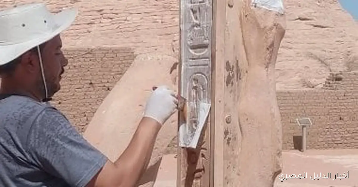 آثار أسوان: استكمال التحضيرات لظاهرة تعامد الشمس في أبو سمبل