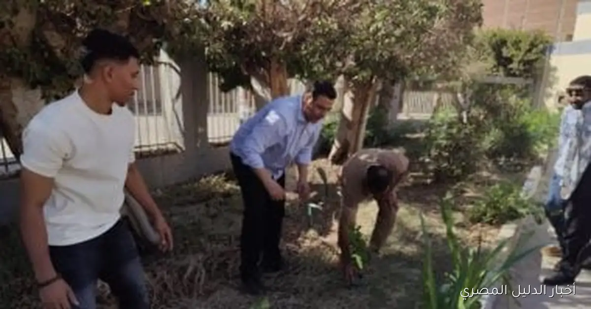 أسرة “طلاب من أجل مصر” بجامعة بني سويف تطلق مبادرة “ازرع شجرة باسمك” لتعزيز الوعي البيئي