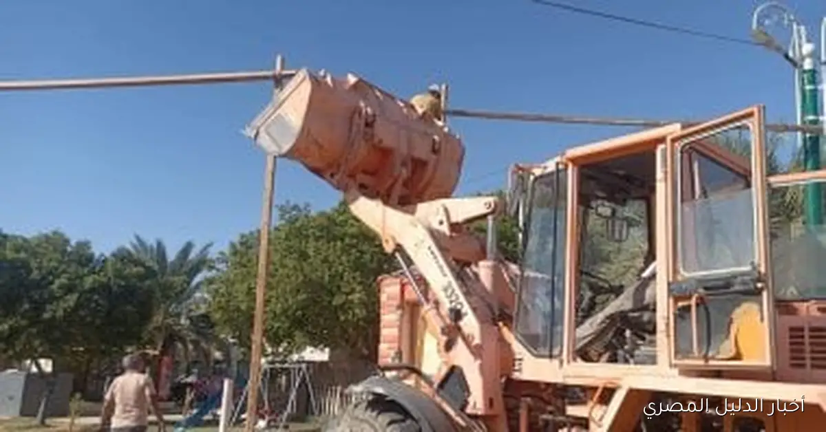 إزالة الدعاية الانتخابية المخالفة في الخارجة ودعوات للمرشحين للامتثال للقوانين المعمول بها