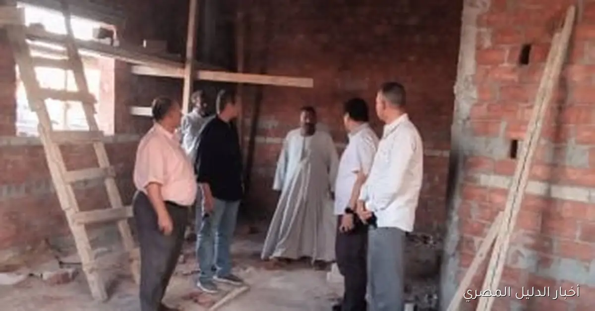 استكمال أعمال تطوير مجمع ملاعب نادى أبنوب الرياضى في أسيوط