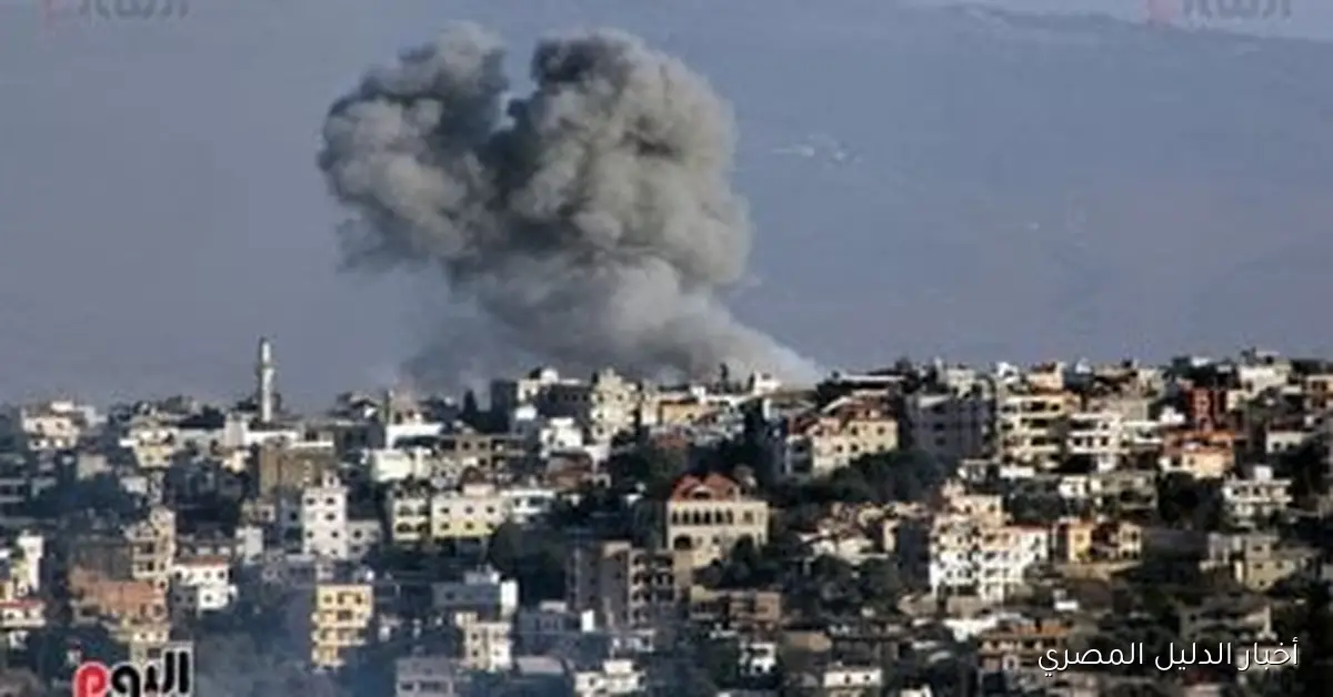 الصحة اللبنانية: استشهاد مدني جراء غارة إسرائيلية على قضاء صور