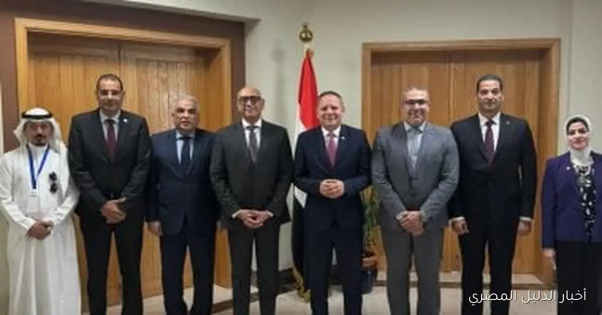 القنصل العام المصري في جدة يستقبل رئيس جامعة دمياط