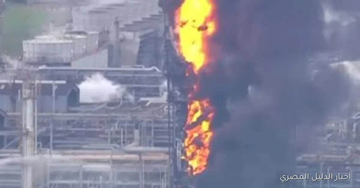 المجر: السيطرة على حريق هائل في أحد مصافي النفط الرئيسية