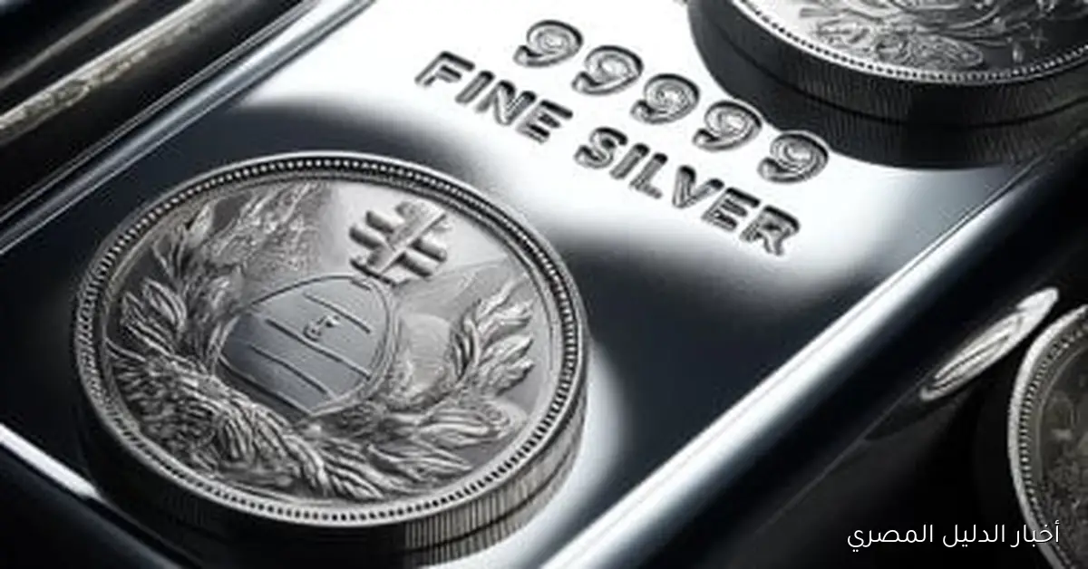 انخفاض أسعار الفضة في مصر بمقدار 6 جنيهات اليوم، الأربعاء 22 أكتوبر 2025