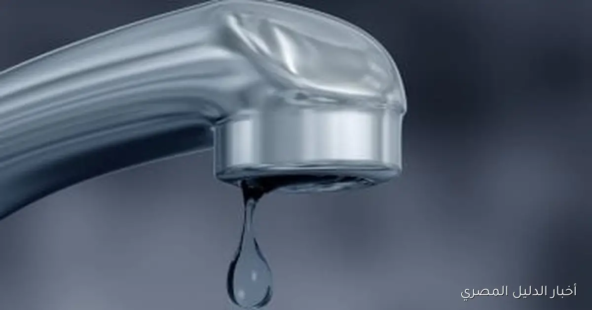 انقطاع المياه عن مدينة شبين الكوم وضواحيها في المنوفية: تعرف على الأسباب