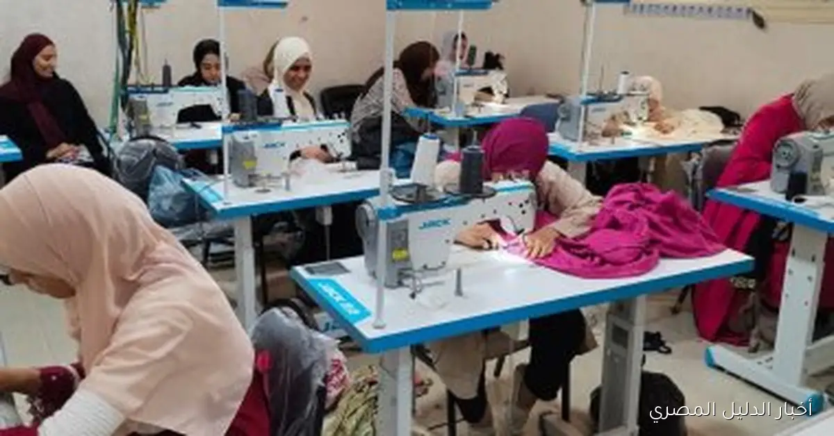تدريب 570 سيدة في الشرقية لتعزيز التمكين الاقتصادي