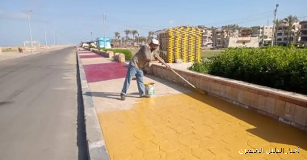 تطوير كورنيش مصيف بلطيم: مشروع تجميلي يبرز الهوية البصرية للمدينة