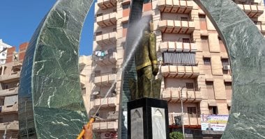 تطوير ميدان زويل في دسوق: طلاء الأسوار وزراعة الأشجار تحضيرًا للاحتفال بعيدها القومي