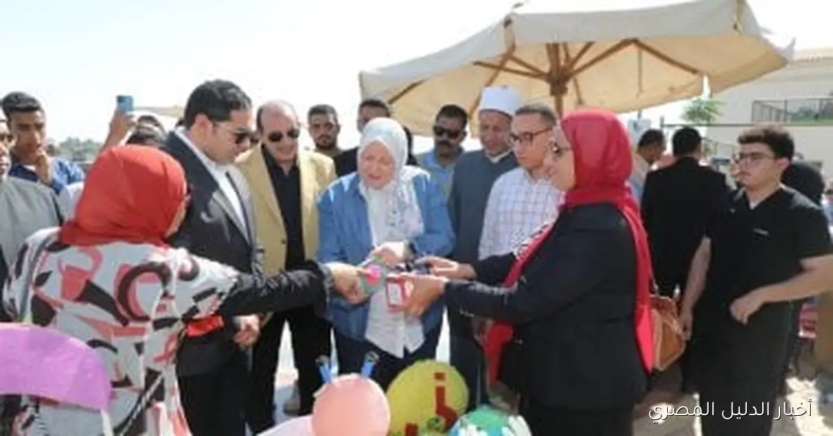 تعليم بني سويف والأزهر الشريف يشاركان في فعاليات مهرجان النباتات الطبية والعطرية