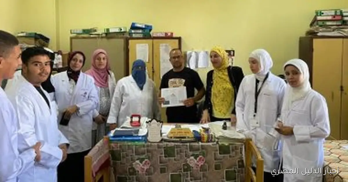 تمريض بني سويف يحتفل بـ ‘اليوم العالمي لغسل اليدين’ من خلال فعالية مميزة