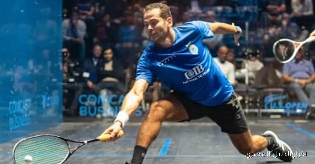 ثلاثة أبطال مصريون يتألقون في نصف نهائي بطولة أمريكا المفتوحة للإسكواش