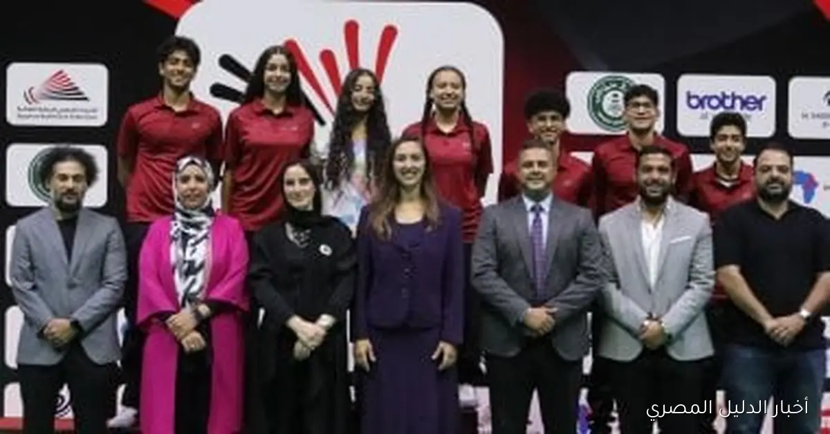 ثمانية ميداليات تزين إنجازات منتخب الريشة الطائرة في بطولة مصر الدولية للناشئين