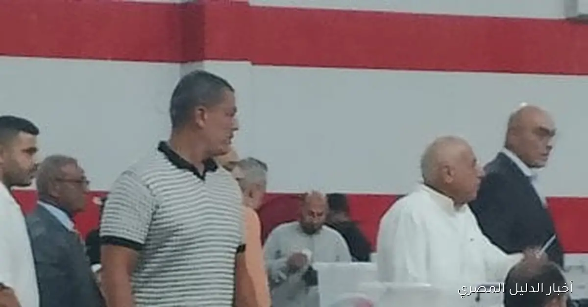 حسين لبيب يشارك بصوته في انتخابات الزمالك ويعكس حماس الجماهير