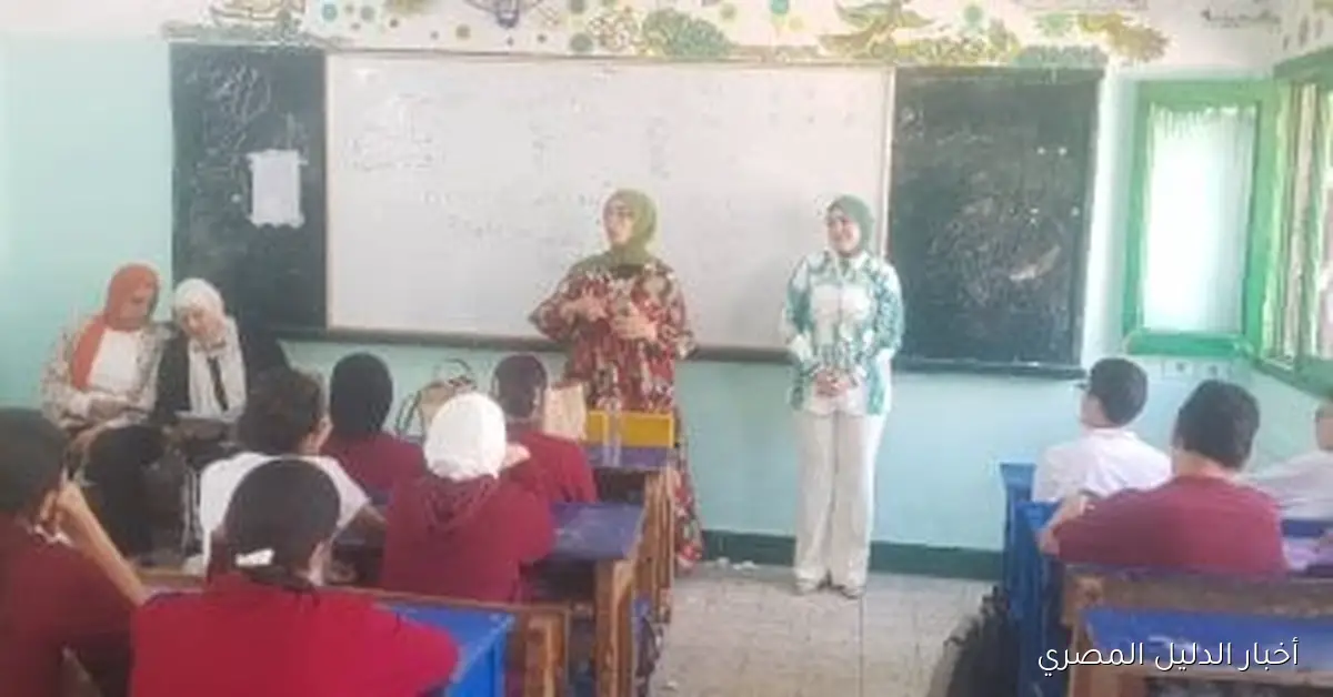 حملات توعية في مدارس كفر الشيخ لتعزيز الوعي المائي لدى الأطفال