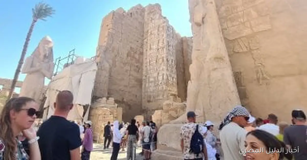 سحر الفراعنة يجذب السياح في الأقصر: بالونات ومعابد ومقابر تحتفي بالبهجة – صور حصرية