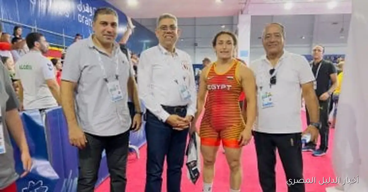 سمر حمزة تتألق في المصارعة الشاطئية وتحصد المركز الخامس في الدوري العالمي بالإسكندرية