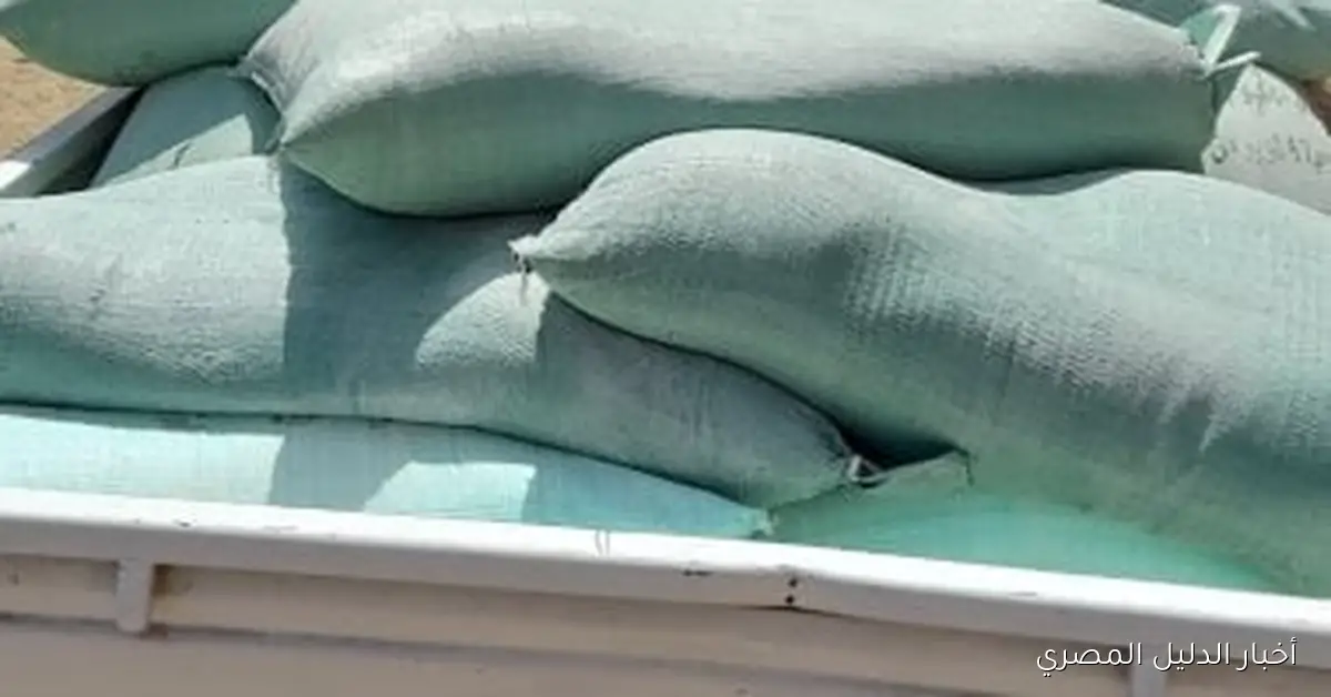 ضبط 28 شيكارة من الدقيق البلدي كانت موجهة للبيع في السوق السوداء بالمنوفية