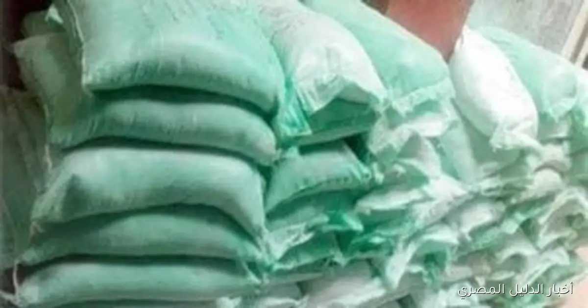 <p><strong>ضبط كميات كبيرة من حلوى الأطفال والمنظفات والسكر مجهولة المصدر في شبين القناطر</strong></p>