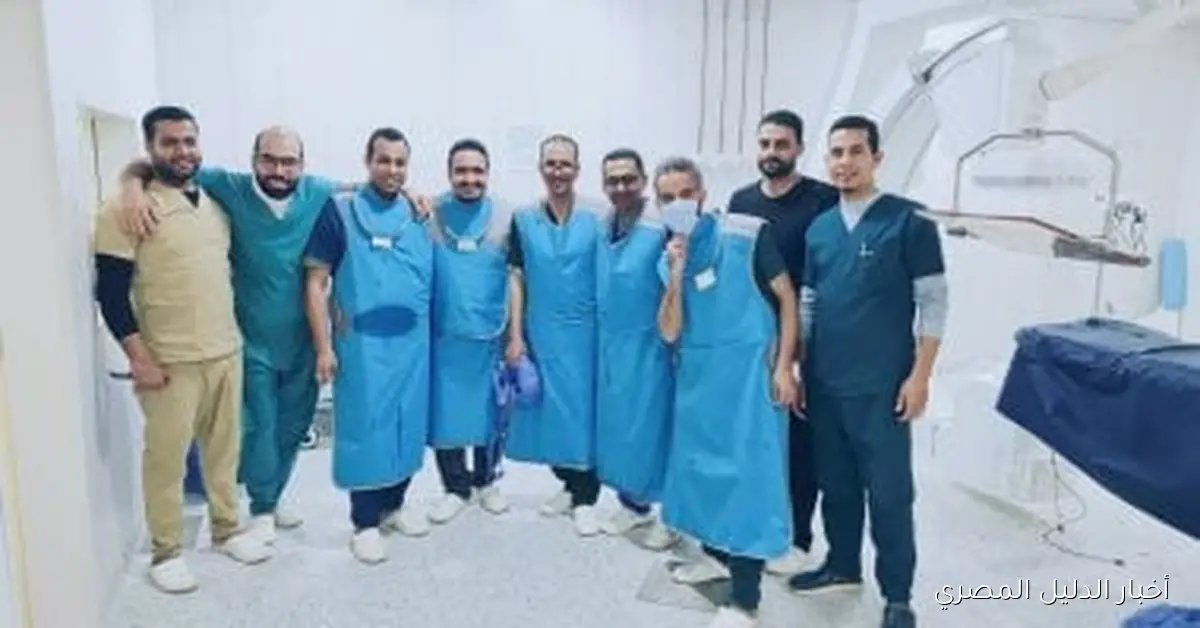 فريق طبي في مستشفى طهطا العام ينجح في إنقاذ حياة شاب إثر تعرضه لجلطة حادة