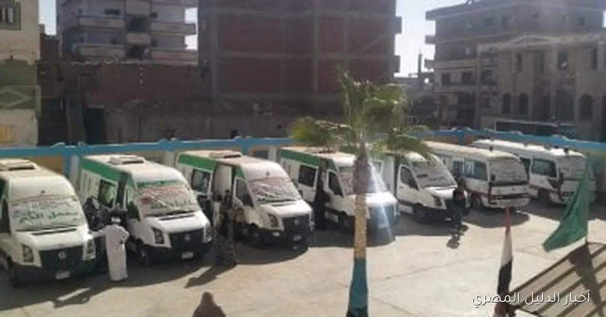 قافلة طبية في قرية البعالوة بالإسماعيلية تقدم خدماتها لـ 1088 مواطناً ضمن مبادرة حياة كريمة