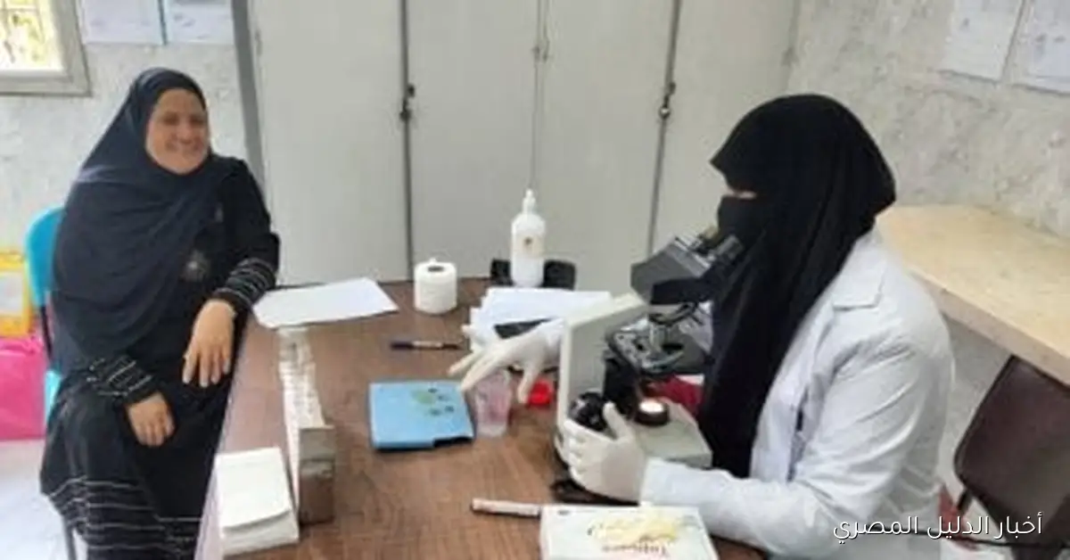 قافلة طبية مجانية في قرية الترزى بكفر الشيخ تقدم خدماتها لـ 851 مواطناً