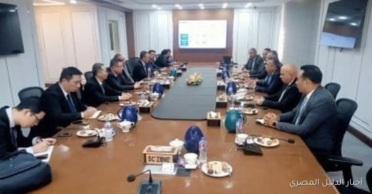 قناة السويس تستقبل وفدًا صينيًا لتعزيز التعاون في مجالات الموانئ والخدمات اللوجستية