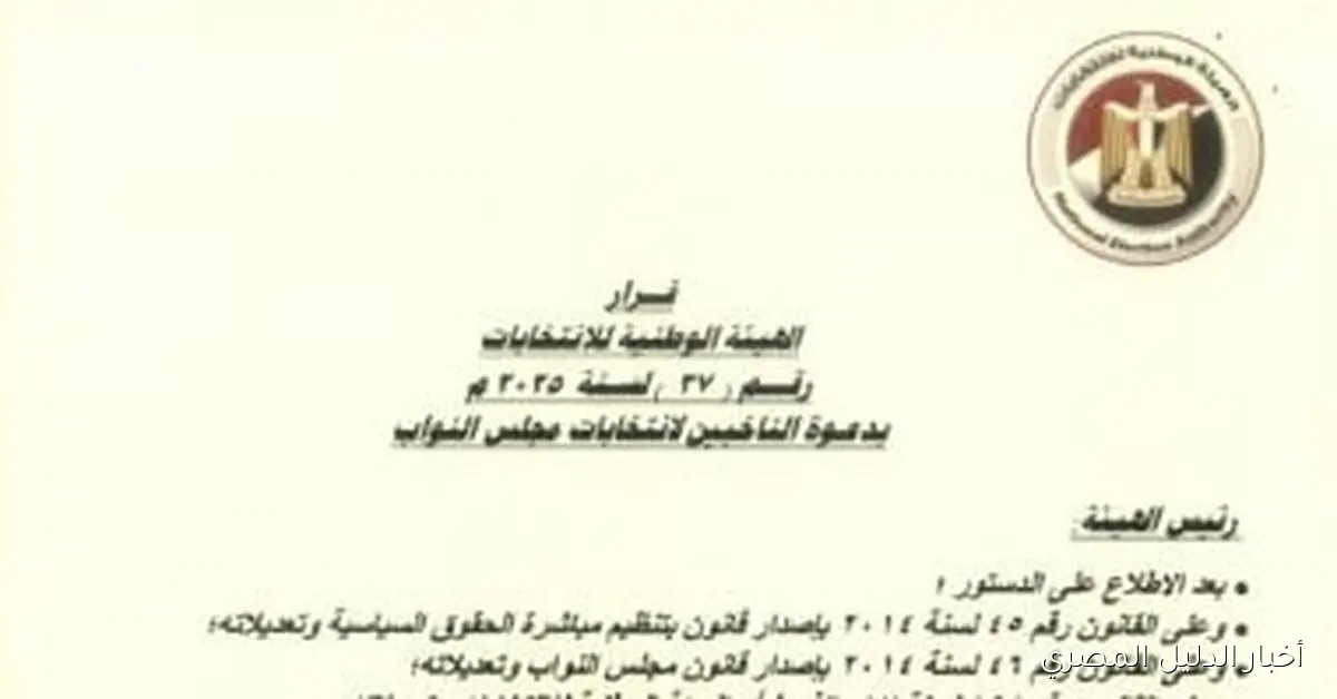 قيود الدعاية الانتخابية للمترشحين في انتخابات مجلس النواب