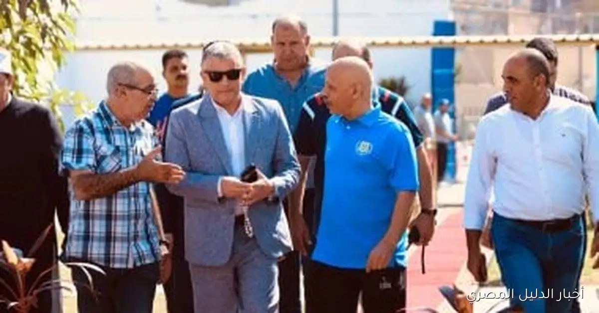 محافظ الإسماعيلية يدعم لاعبي الدراويش ويتطلع لاستثمار هذه اللحظة الذهبية