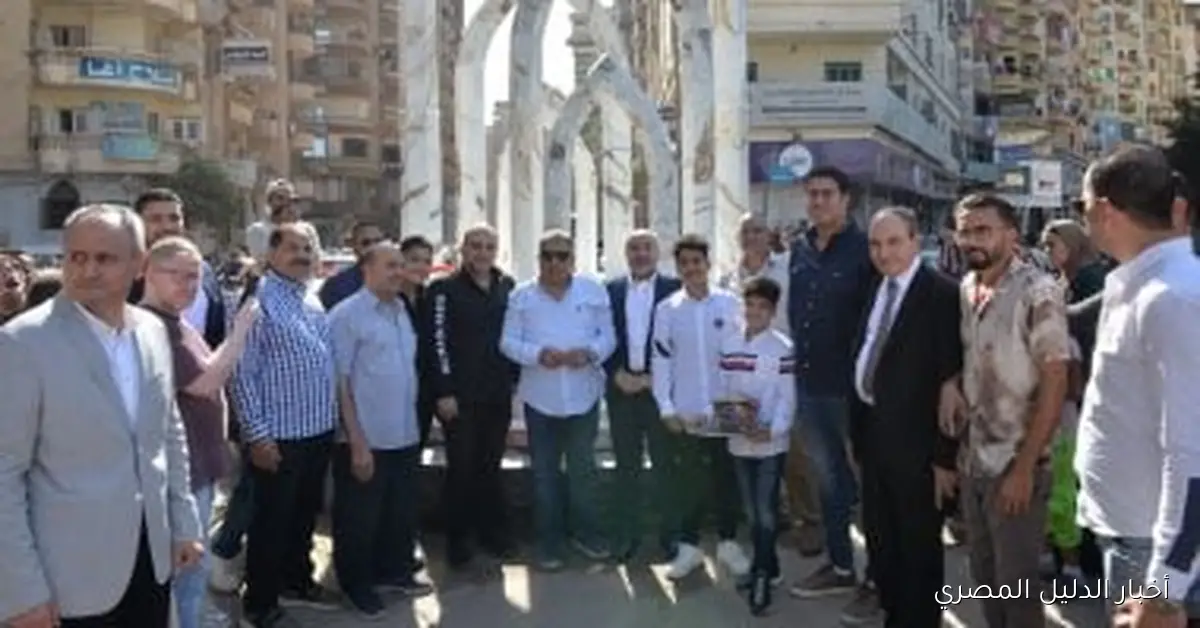 محافظ الدقهلية يدشّن المرحلة الأولى من مشروع تطوير ميادين المنصورة