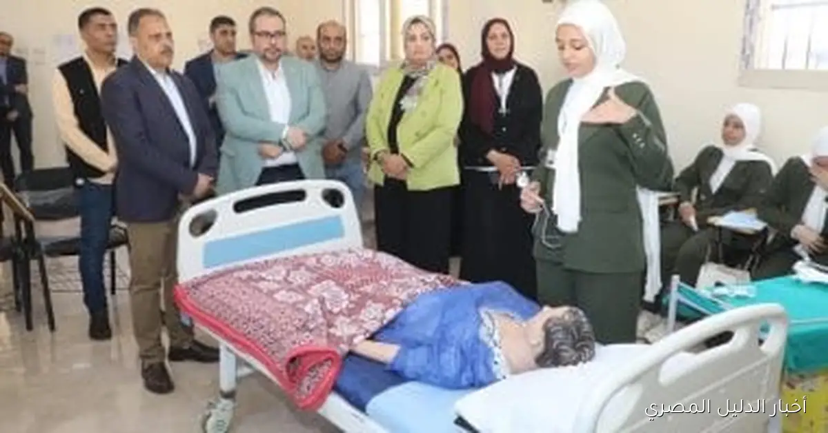 محافظ الشرقية يدشن المدرسة الثانوية الفنية للتمريض في مدينة ههيا