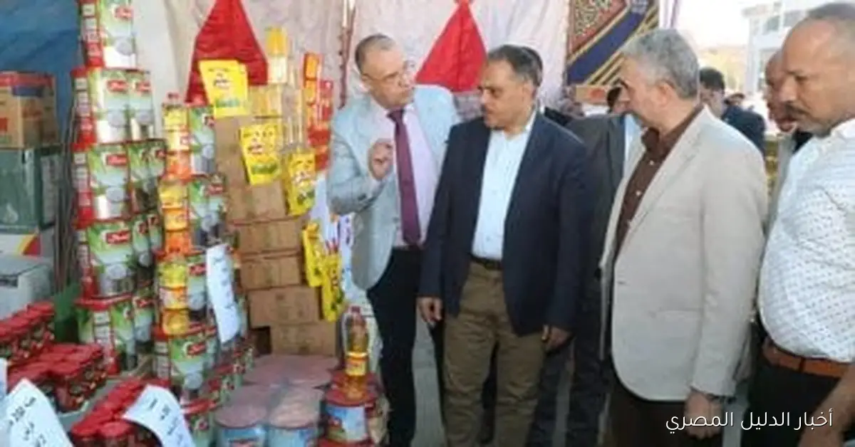 محافظ الشرقية يزور سوق اليوم الواحد في مركز الإبراهيمية لتعزيز التنمية المحلية