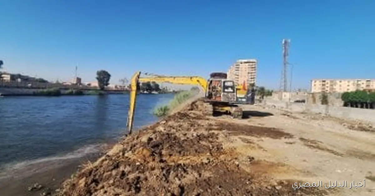 محافظ القليوبية يتابع أعمال إزالة المخالفات المتعلقة بردم وقطع جسر ترعة الإسماعيلية في شبرا الخيمة