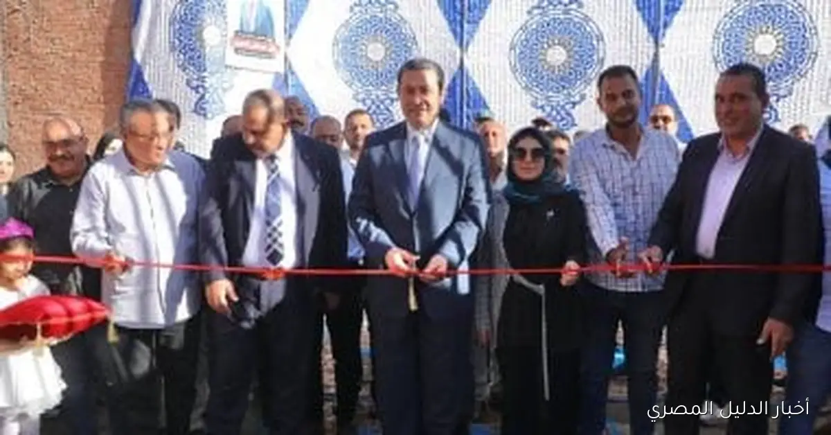 محافظ دمياط يدشّن محطة رفع مياه الصرف الصحي في النجارين بكفر البطيخ