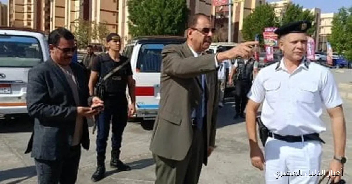 محافظ سوهاج يقوم بجولة مفاجئة لتفقد سير العمل في مشروع الجامعة الجديدة