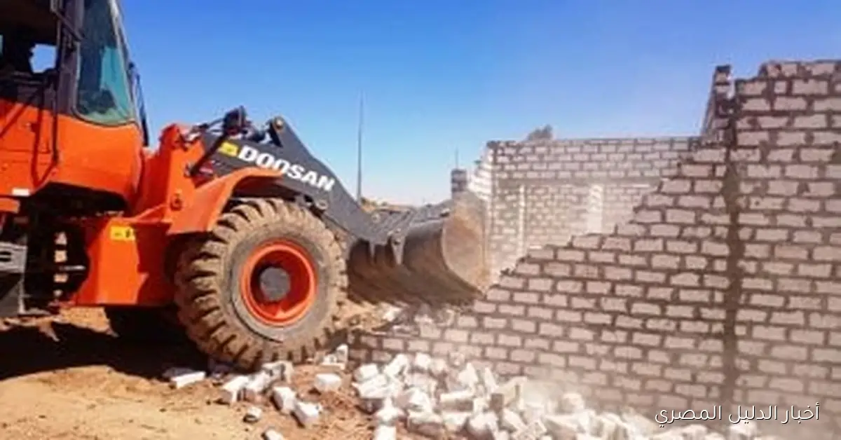 محافظ كفر الشيخ يعلن عن تنفيذ 10 قرارات إزالة على أراضي أملاك الدولة في الحامول