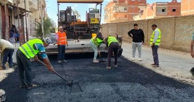 محافظ كفر الشيخ يعلن عن رصف مجموعة من الطرق في سيدي سالم ضمن الخطة الاستثمارية الجديدة