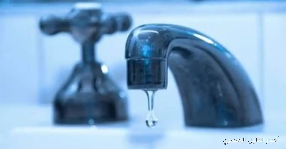 مركز دسوق يعاني من انخفاض في إمدادات المياه خلال عملية الغسيل والتطهير للمروقات اليوم