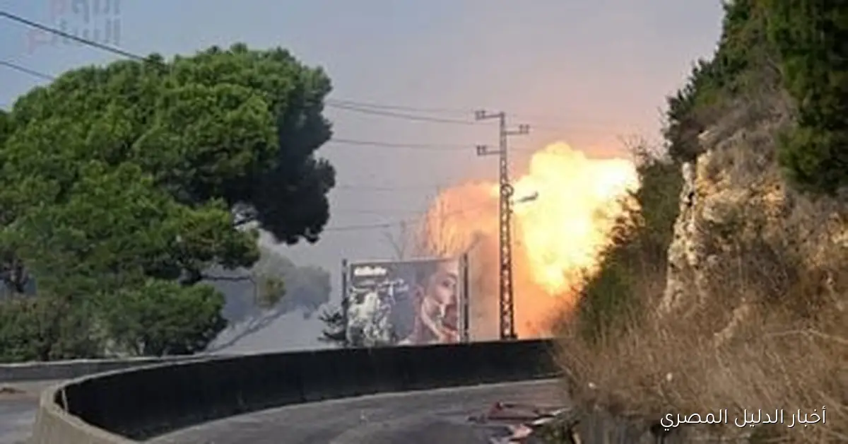 مقتل شخصين وإصابة آخرين في سلسلة غارات إسرائيلية على جرود جنتا اللبنانية