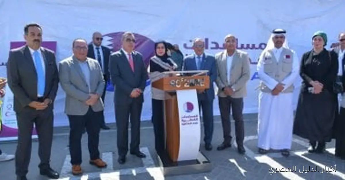 ميناء شرق بورسعيد يستقبل 29 ألف خيمة كمعونة إنسانية لأهالي فلسطين