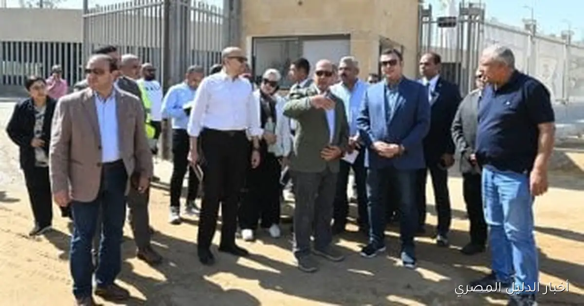 وزير الإسكان يراقب تقدم مشروع حدائق “تلال الفسطاط” في مصر القديمة