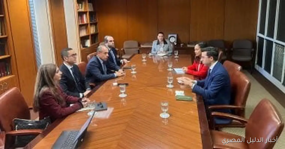 وزير الاستثمار والتجارة الخارجية يناقش مع شركة “بوينغ” تعزيز التعاون الاستراتيجي في قطاع الطيران والنقل الجوي