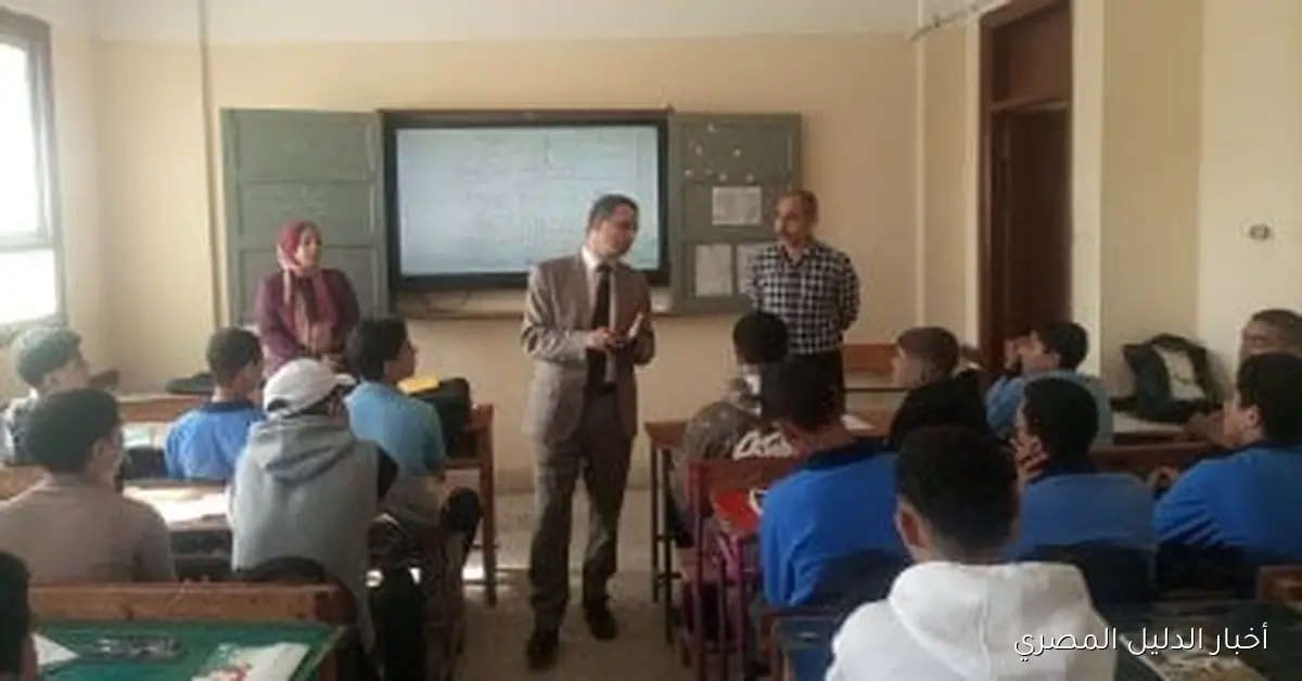 وكيل وزارة التعليم في كفر الشيخ يزور المدارس ويثني على منصة كيرو اليابانية لتعليم البرمجة والذكاء الاصطناعي