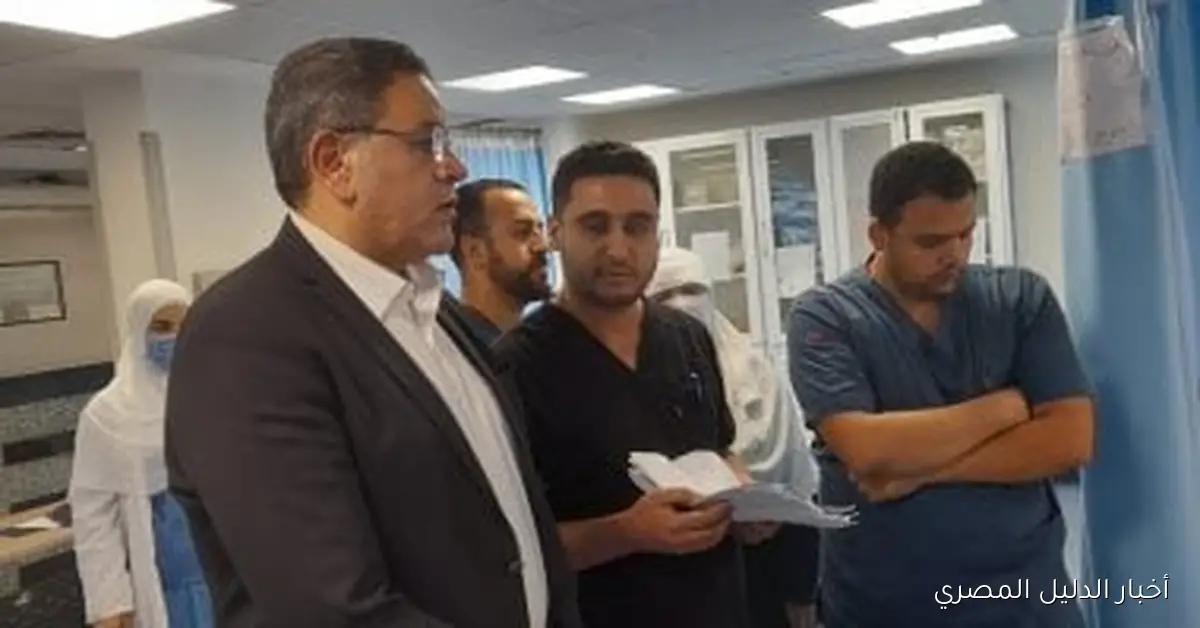 وكيل وزارة الصحة بالمنوفية يقوم بجولة تفقدية في مستشفى أشمون العام للاطلاع على جودة الخدمات الطبية المقدمة