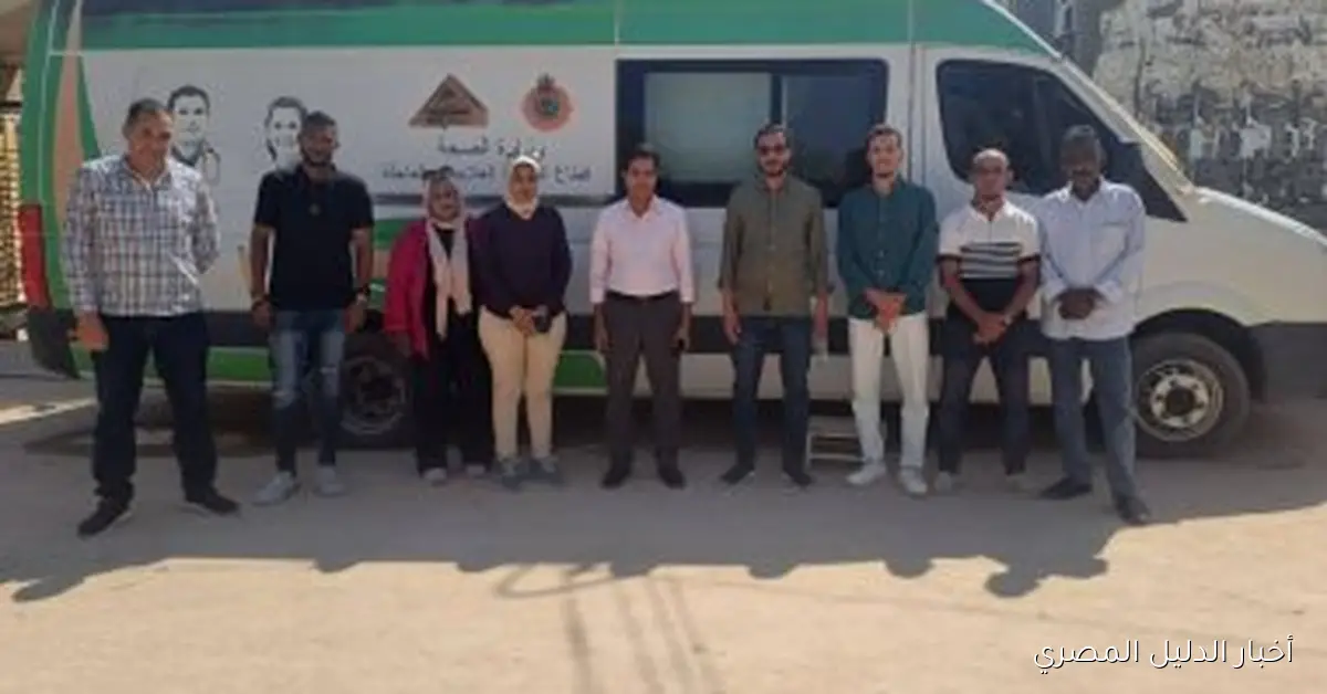 وكيل وزارة الصحة في الأقصر يزور القافلة الطبية المجانية بمركز شباب الحبيل في مدينة البياضية – صور