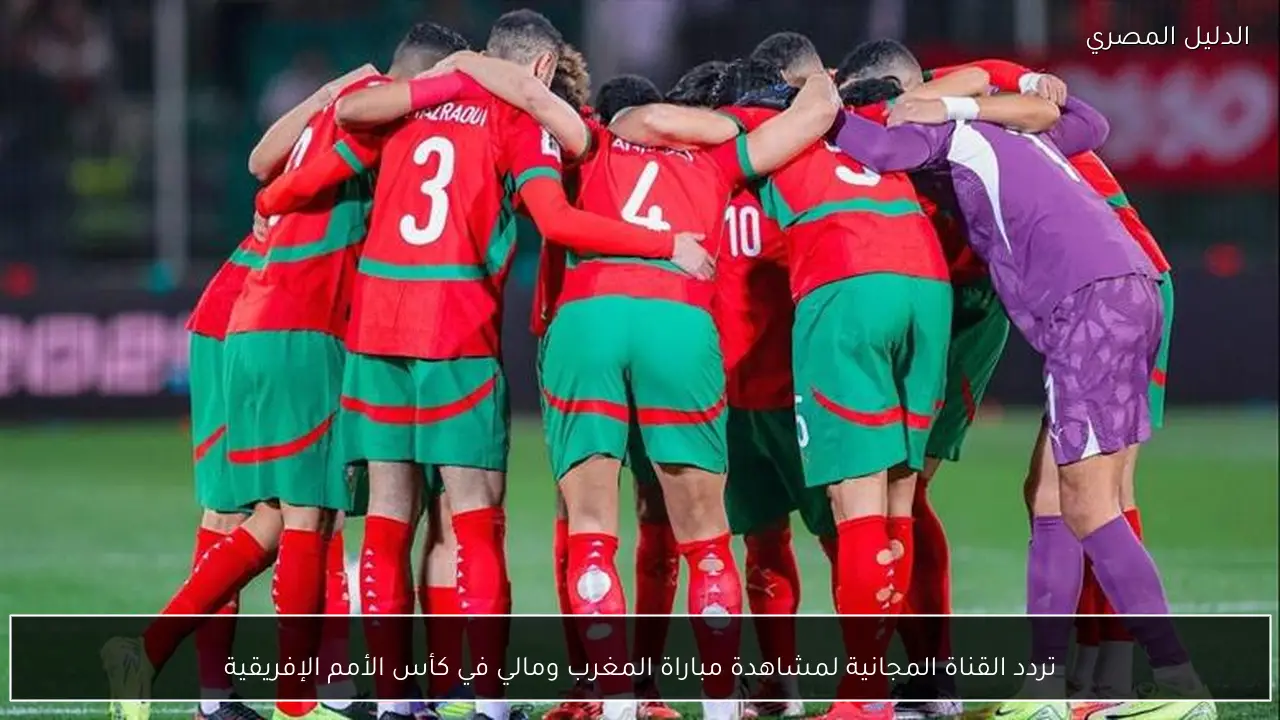 تردد القناة المجانية لمشاهدة مباراة المغرب ومالي في كأس الأمم الإفريقية