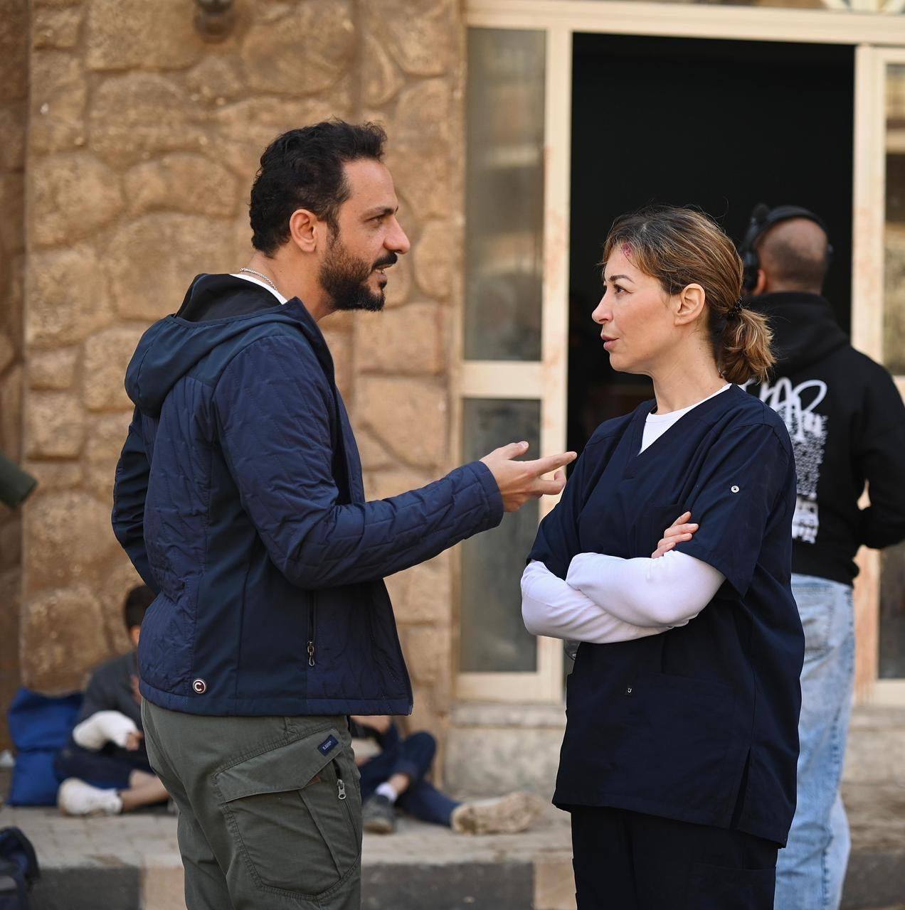 منة شلبي في مسلسل "تحت الحصار"