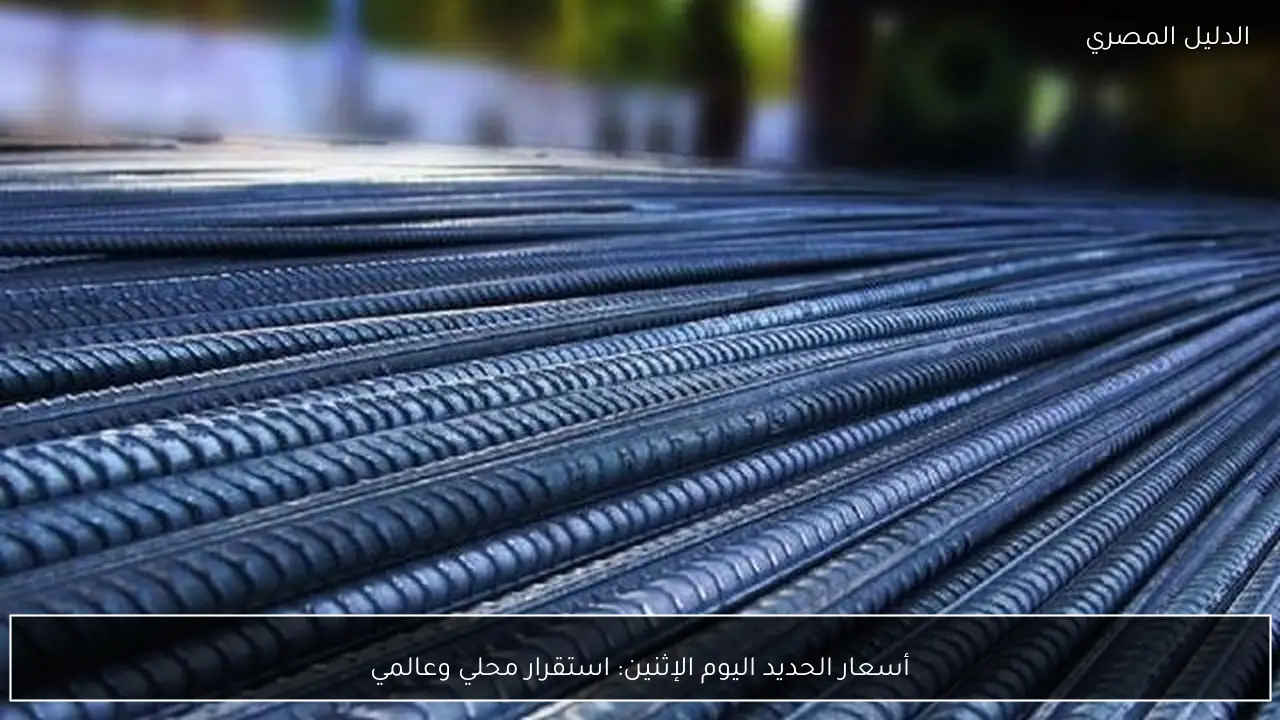 أسعار الحديد اليوم الإثنين: استقرار محلي وعالمي