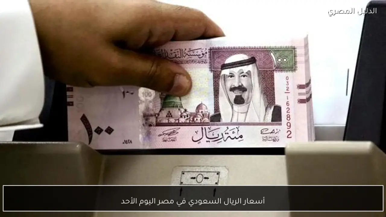 أسعار الريال السعودي في مصر اليوم الأحد