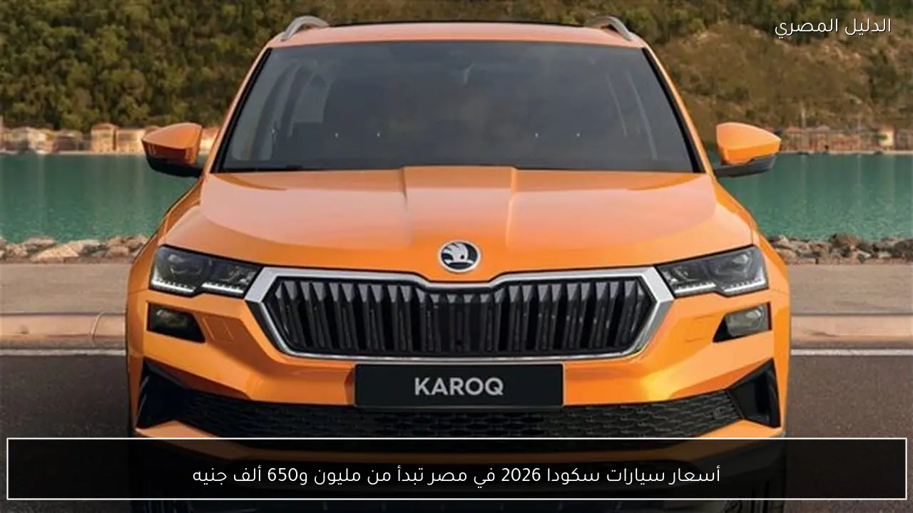 أسعار سيارات سكودا 2026 في مصر تبدأ من مليون و650 ألف جنيه