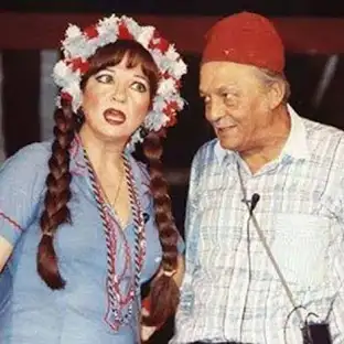 مدبولى وشادية فى ريا وسكينة